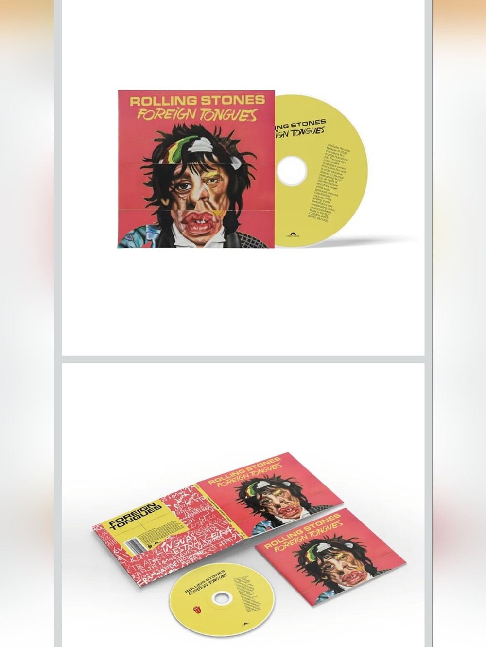 The Rolling Stones "Foreign Tones" CD — NOT RELEASED UNTIL JULY!!! NEW